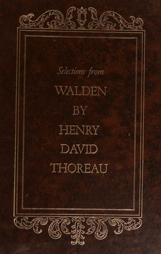 Henry David Thoreau: Selections from Walden (1973, Avenel Books)