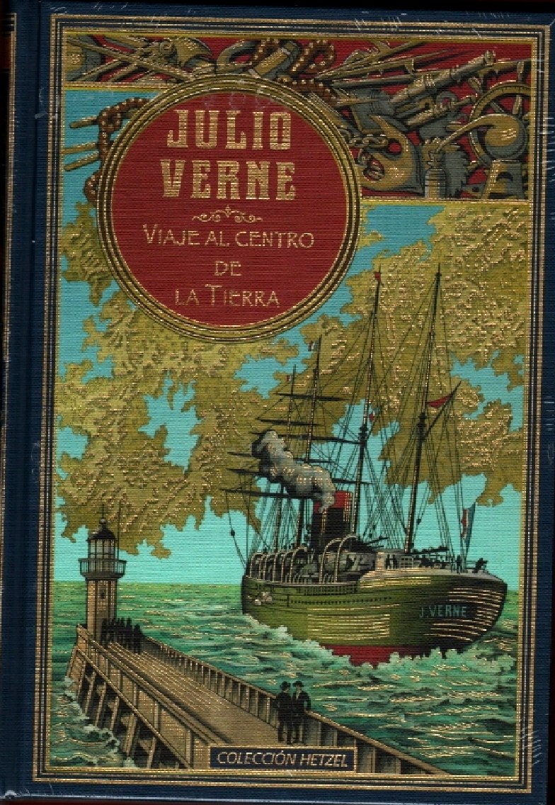 Jules Verne: Viaje al centro de la Tierra (Hardcover, French language)