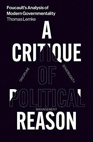 Thomas Lemke: A Critique of Political Reason (Hardcover, 2019, Verso)