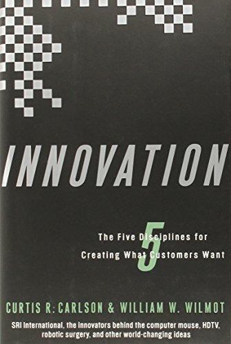 William W. Wilmot: Innovation : The Five Disciplines for Creating What Customers Want (2006)