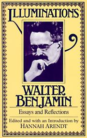 Walter Benjamin, Walter Bejamin: Illuminations (Paperback, 1969, Schocken)
