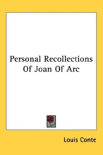 Mark Twain: Personal Recollections Of Joan Of Arc (2005, Kessinger Publishing, LLC)