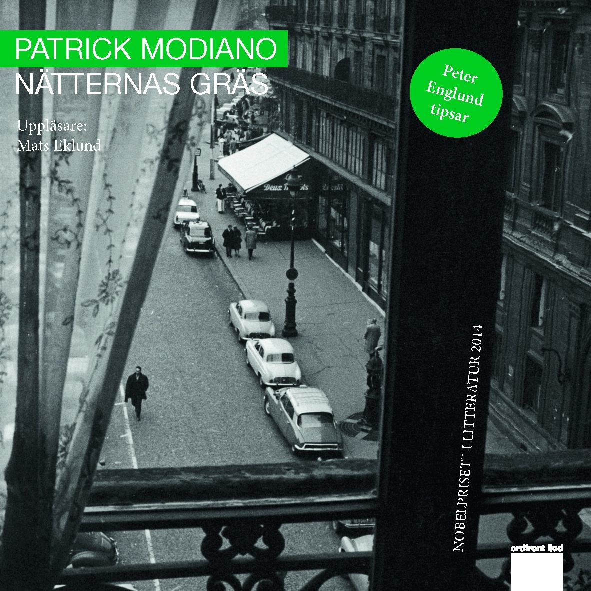 Patrick Modiano: Nätternas gräs (AudiobookFormat, Swedish language, 2014, Ordfront Ljud)