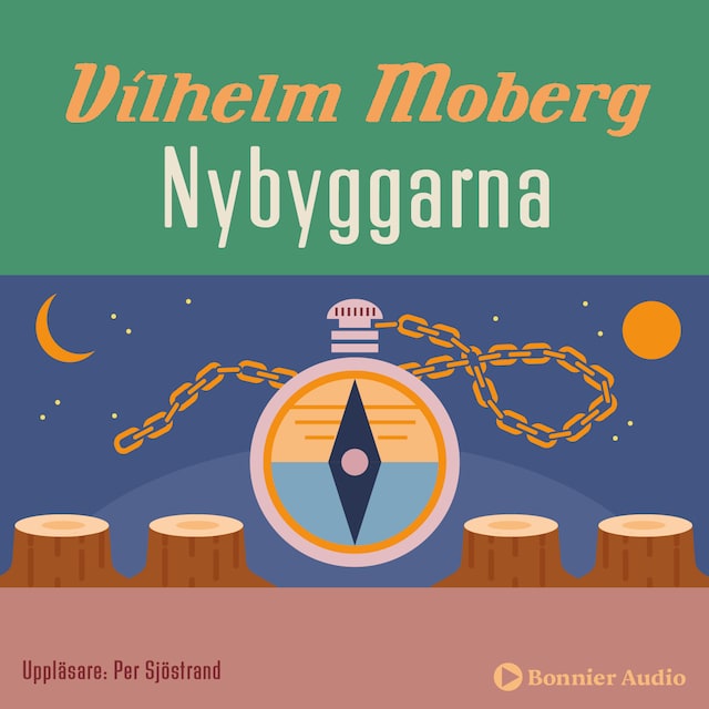Vilhelm Moberg: Nybyggarna (AudiobookFormat)
