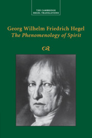 Georg Wilhelm Friedrich Hegel: Phänomenologie des Geistes (Paperback, 2019, Cambridge University Press)