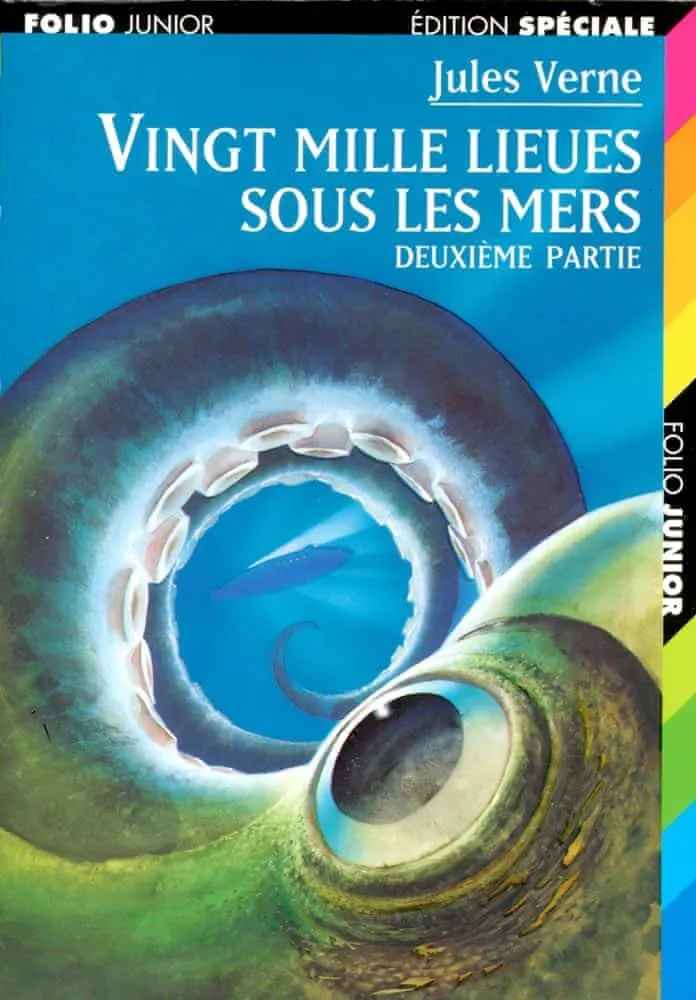 Jules Verne, Serge Micheli, Francois Riviere: Vingt mille lieues sous les mers (French language, 1998, Éditions Gallimard)