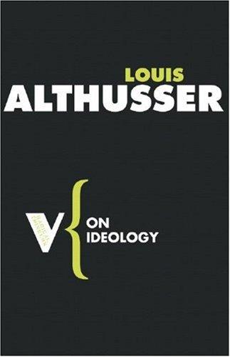 Louis Althusser: On Ideology (Radical Thinkers) (Paperback, 2008, Verso)