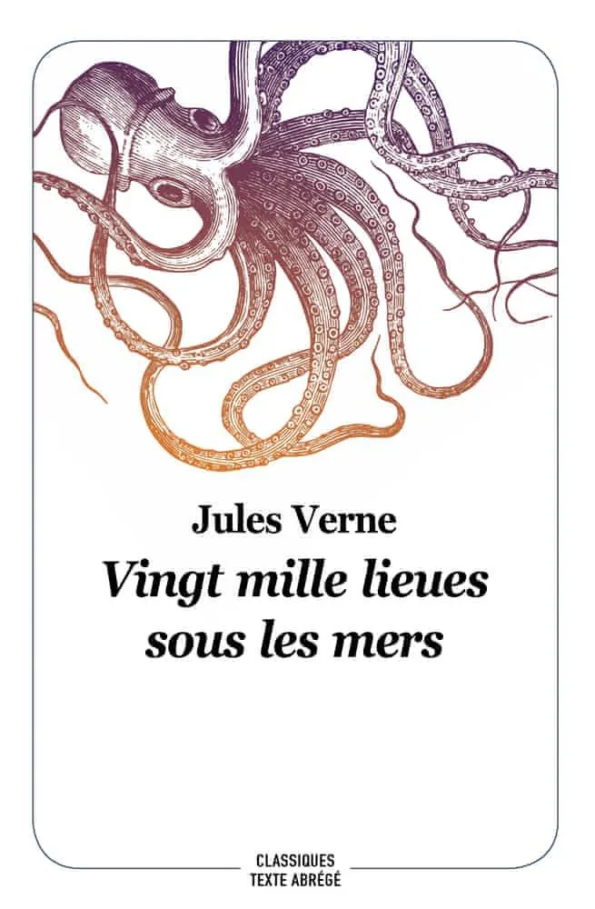 Jules Verne, Serge Micheli, Francois Riviere: Vingt mille lieues sous les mers (French language, 2019, L'École des loisirs)