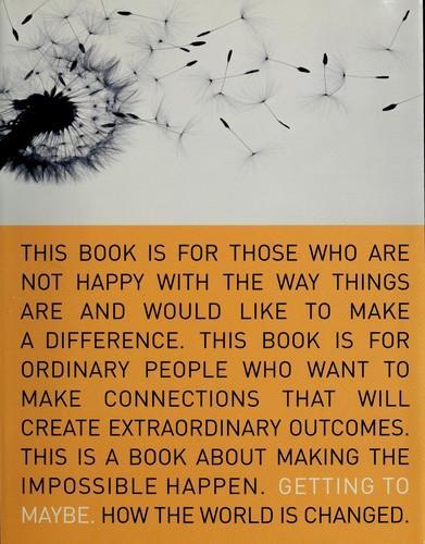 Michael Quinn Patton, Brenda Zimmerman, Frances Westley, Michael Patton: Getting to maybe (Paperback, 2006, Vintage Canada)