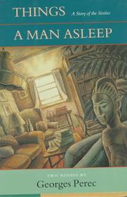 Georges Perec, David Bellos, Andrew Leak: Things (1990, David R. Godine Publisher)