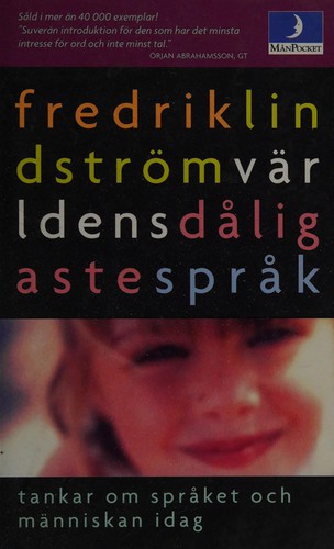 Fredrik Lindström: Världens dåligaste språk (Paperback, Swedish language, 2001, MånPocket)