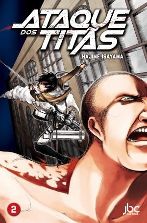 Hajime Isayama: Ataque dos Titãs, Vol. 2 (Portuguese language, 2013, JBC Portugal)