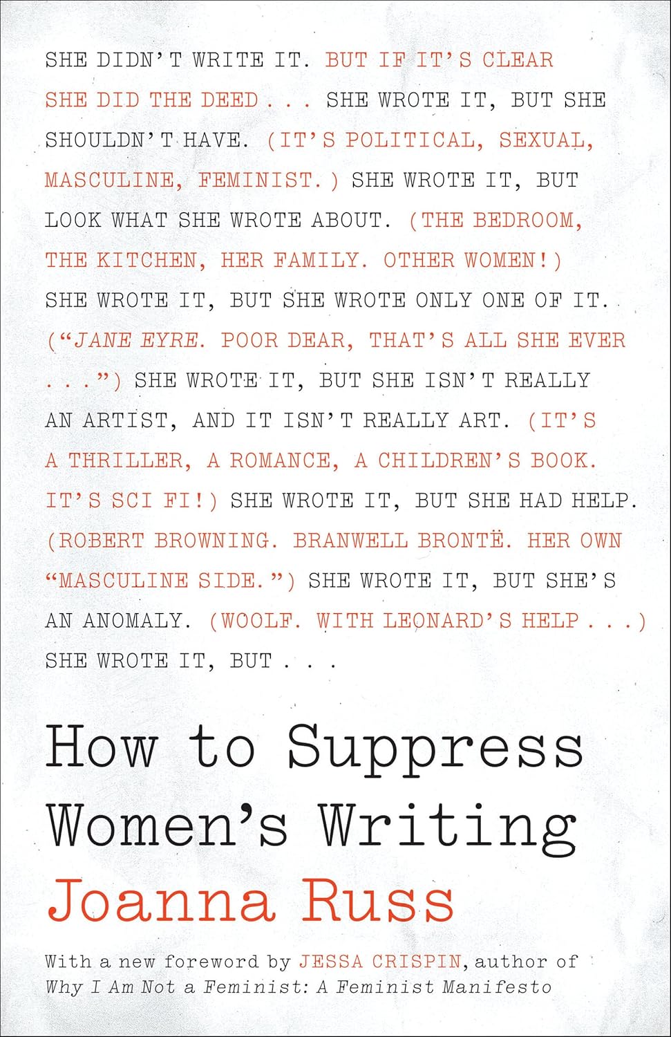 Joanna Russ, Jessa Crispin: How to Suppress Women's Writing (2018, de Gruyter GmbH, Walter)