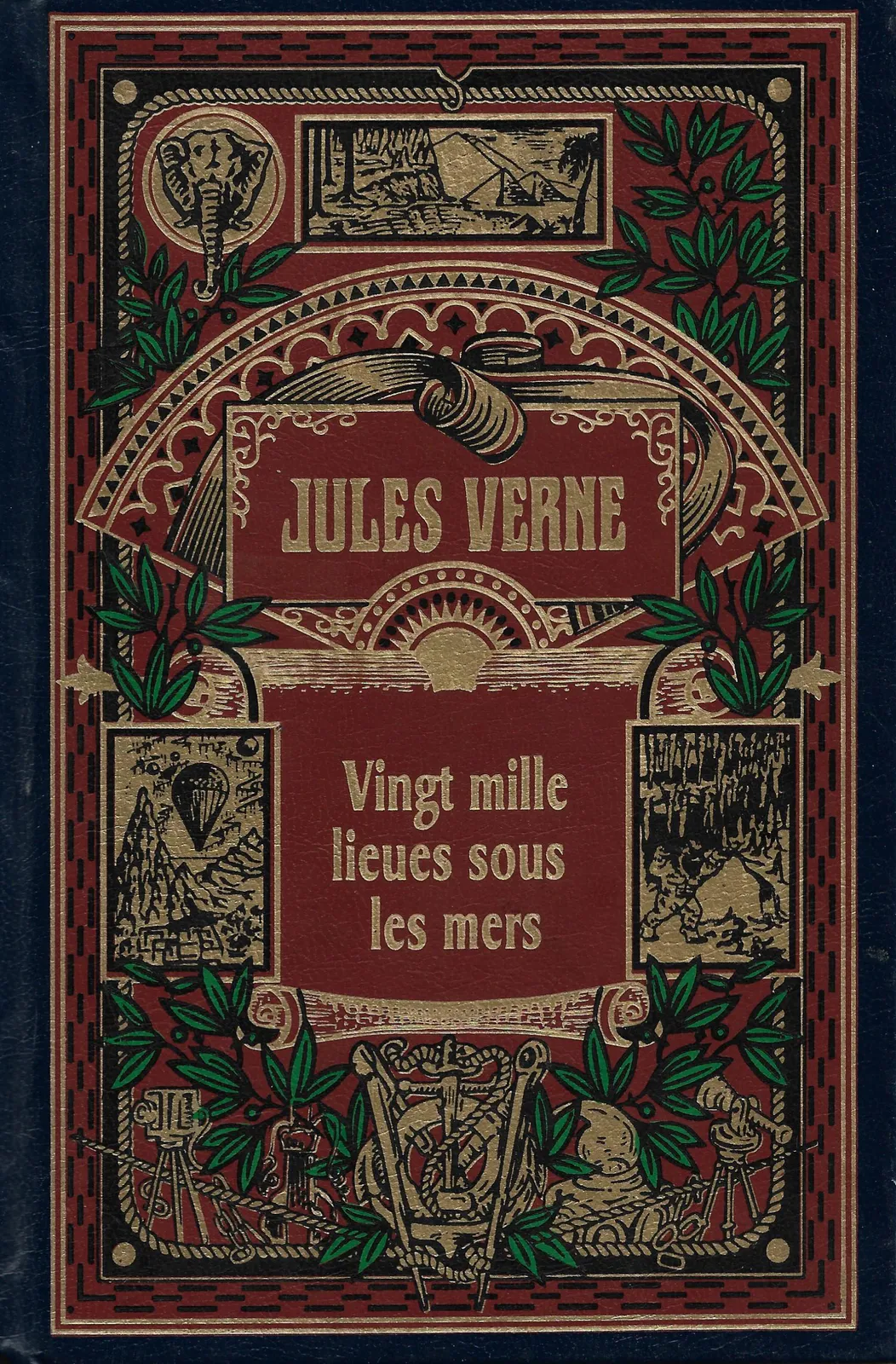 Jules Verne, Serge Micheli, Francois Riviere: Vingt mille mieues sous les mers (French language, 2003, RBA)