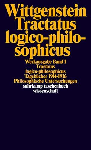 Ludwig Wittgenstein: Tractatus logico-philosophicus (German language, 1993, Suhrkamp Verlag)