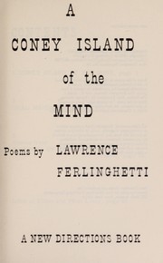 Lawrence Ferlinghetti: A Coney Island of the mind (1958, New Directions)