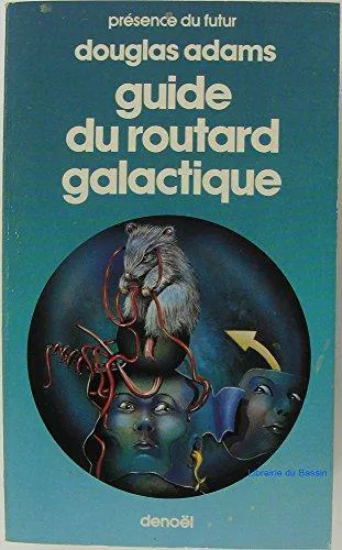 Douglas Adams: Le Guide du routard galactique (French language, 1990)