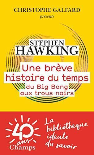 Stephen Hawking: Une brève histoire du temps. Du Big Bang aux trous noirs (Champs sciences) (French language, 2017, Flammarion)