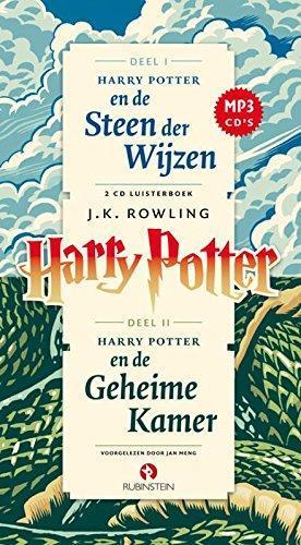 J.K. Rowling: Harry Potter en de steen der wijzen en Harry Potter en de geheime kamer / druk 1 (Dutch language)