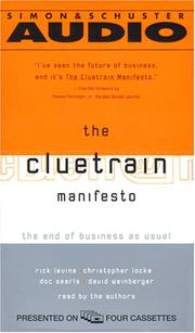 David Weinberger: The Cluetrain Manifesto (2000, Simon & Schuster Audio)