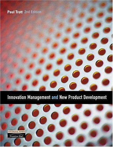 Paul Trott: Innovation Management and New Product Development (2nd Edition) (Paperback, 2004, Prentice Hall)