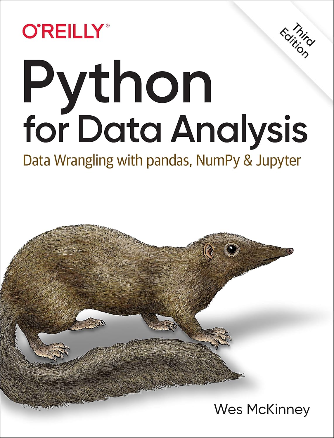 Wes McKinney: Python for data analysis (Paperback, 2022, O'Reilly Media)
