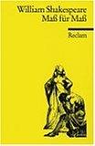 William Shakespeare: Mass für Mass (German language, 1985, Philipp Reclam)