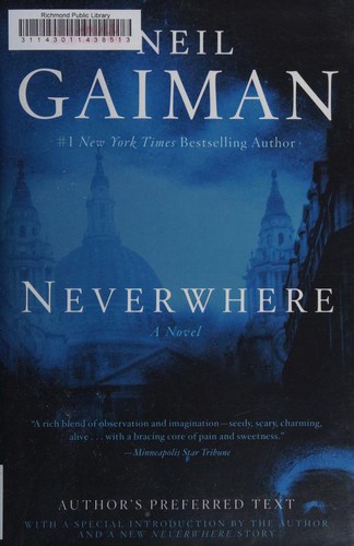 Anthony Head, Benedict Cumberbatch, Christopher Lee, David Harewood, David Schofield, James McAvoy, Natalie Dormer, Sophie Okonedo, Full Cast, Neil Gaiman: Neverwhere (1997, Avon Books)