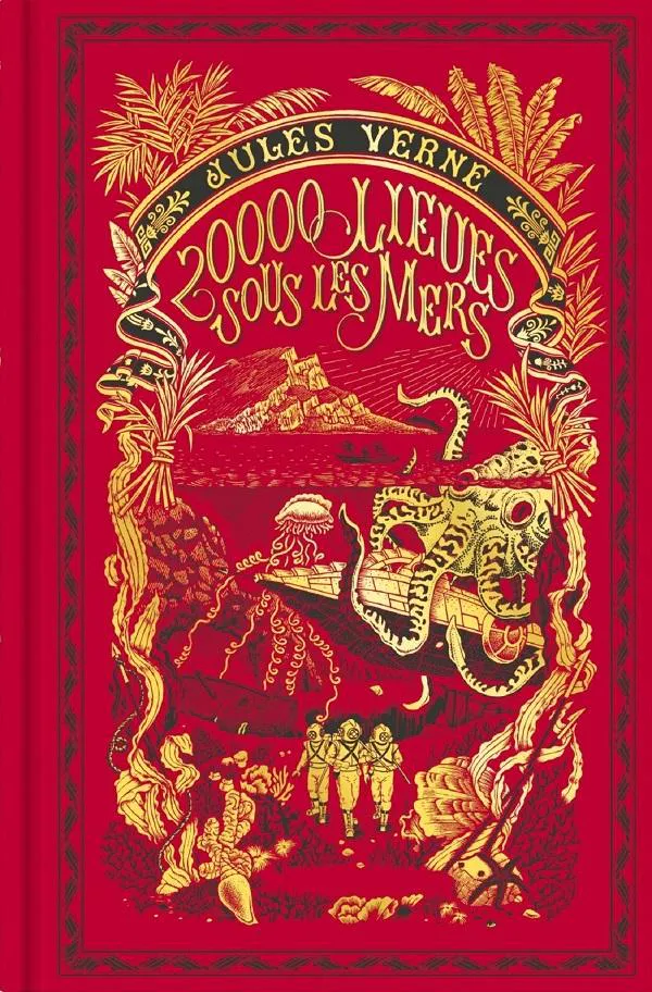 Jules Verne, Serge Micheli, Francois Riviere: Vingt mille lieues sous les mers (French language, 2023)