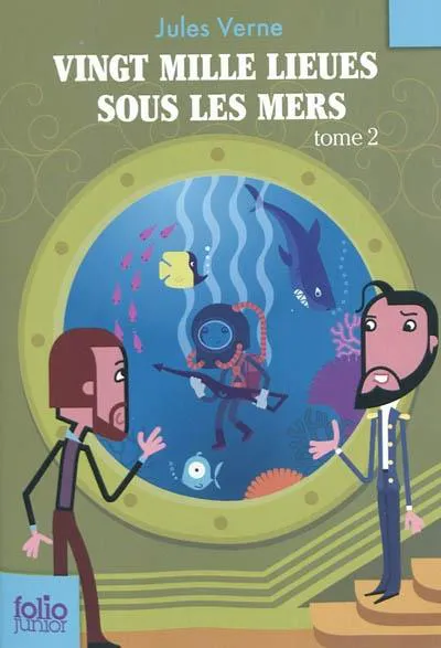 Jules Verne, Serge Micheli, Francois Riviere: Vingt mille lieues sous les mers 2 (French language, 2010, Gallimard Jeunesse)